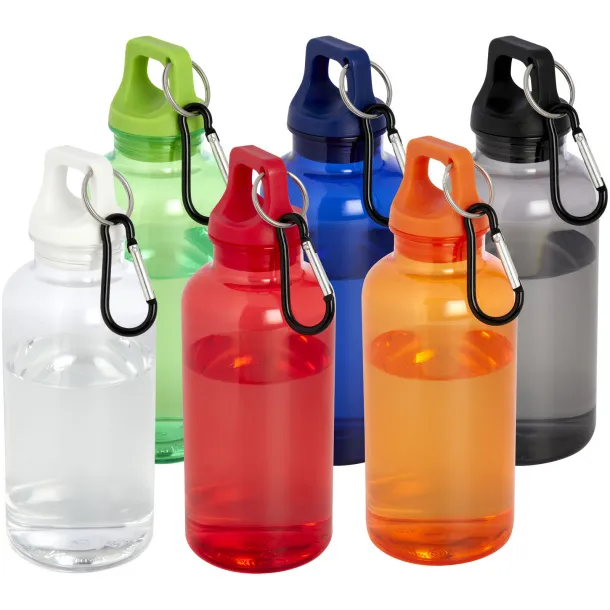 Oregon boca za vodu od RCS certificirane reciklirane plastike s karabinerom, 400 ml Bijela