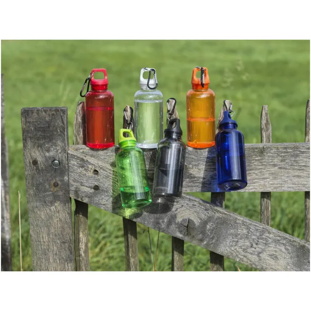 Oregon boca za vodu od RCS certificirane reciklirane plastike s karabinerom, 400 ml Zelena