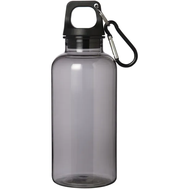 Oregon 400 ml RCS certified recycled plastic water bottle with carabiner Crna