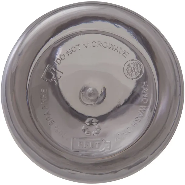 Oregon boca za vodu od RCS certificirane reciklirane plastike s karabinerom, 400 ml Solid black