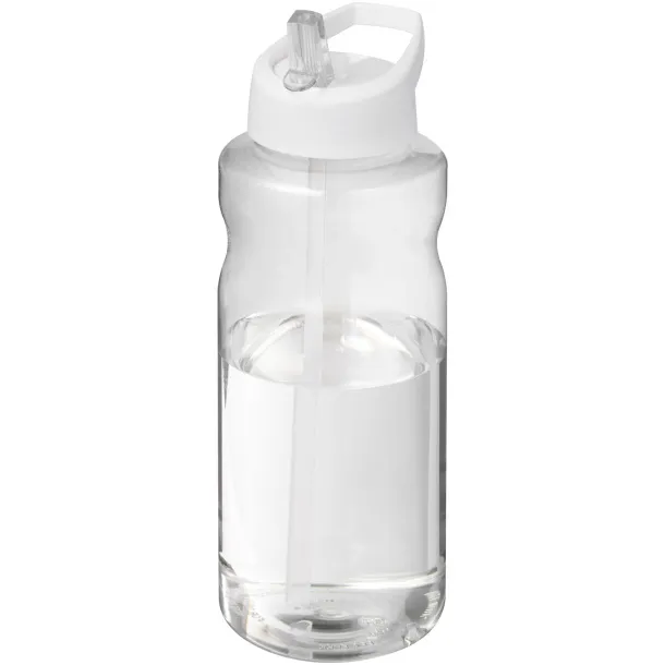 H2O Active® Big Base sportska boca s poklopcem na izljevu, 1L Bijela