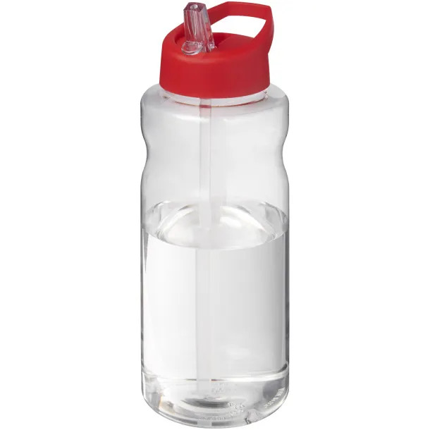 H2O Active® Big Base sportska boca s poklopcem na izljevu, 1L Crvena