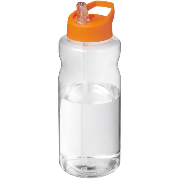 H2O Active® Big Base sportska boca s poklopcem na izljevu, 1L Narančasta