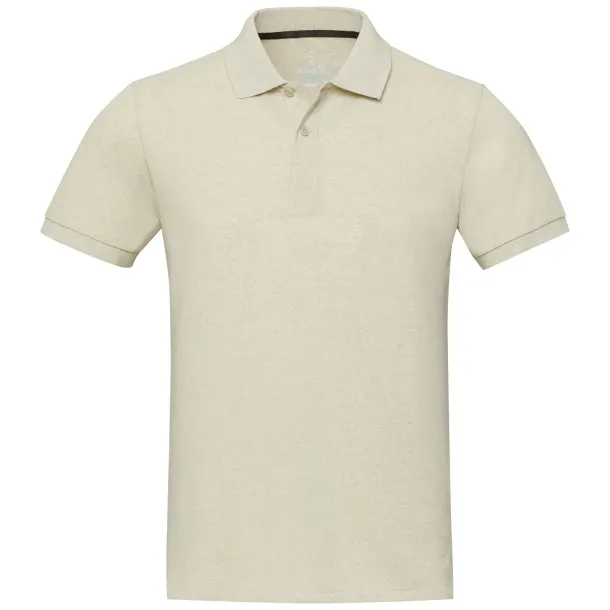 Emerald unisex Aware™ polo majica s kratkim rukavima, 200 g/m² - Elevate NXT Oatmeal