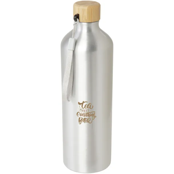 Malpeza RCS certificirana aluminijska boca za vodu, 1000 ml Srebrna