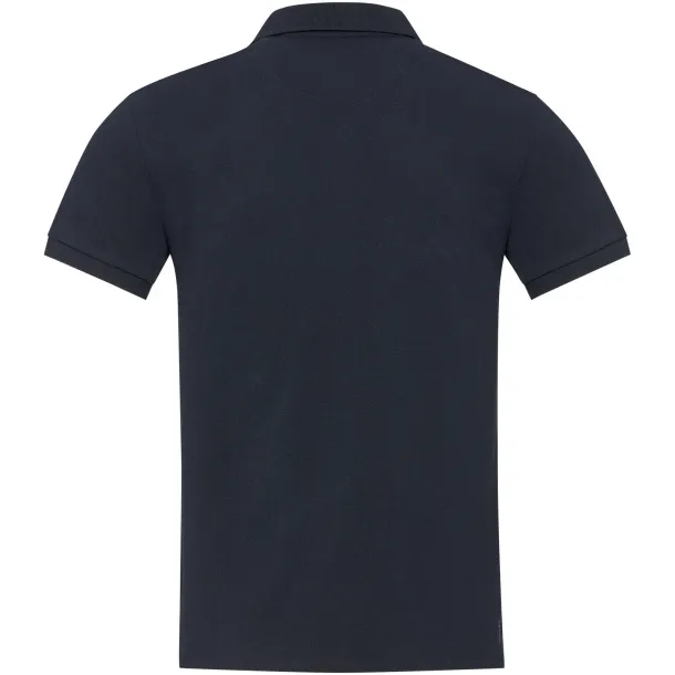 Emerald short sleeve unisex Aware™ recycled polo - Elevate NXT Navy Blue