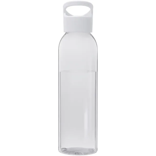 Sky 650 ml recycled plastic water bottle White