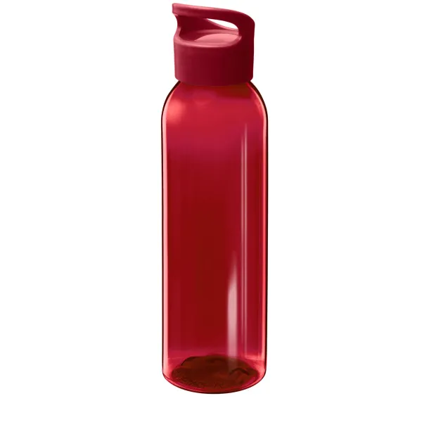 Sky 650 ml recycled plastic water bottle Red