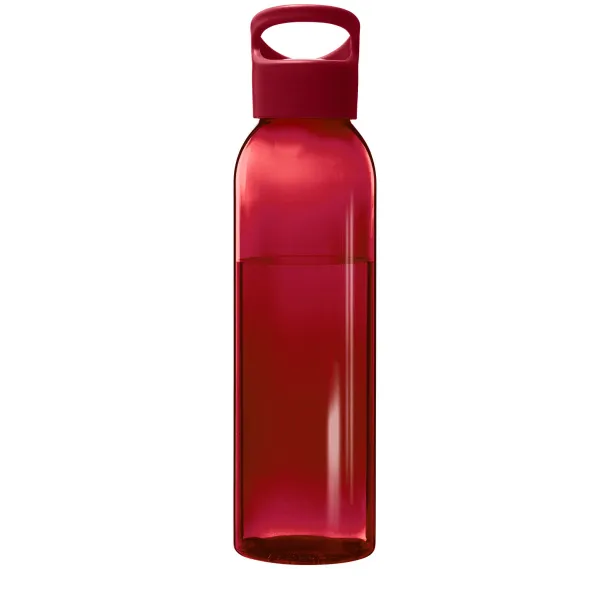 Sky 650 ml recycled plastic water bottle Red