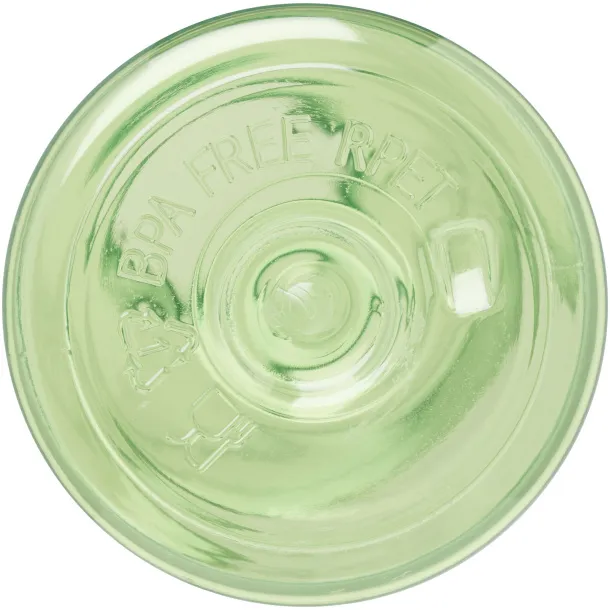 Sky 650 ml recycled plastic water bottle Green
