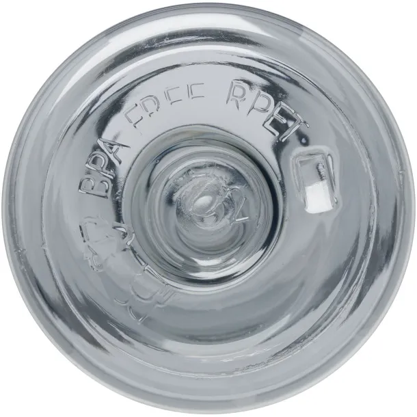 Sky 650 ml recycled plastic water bottle Crna