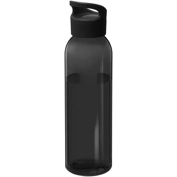 Sky reciklirana plastična boca za vodu, 650 ml Solid black