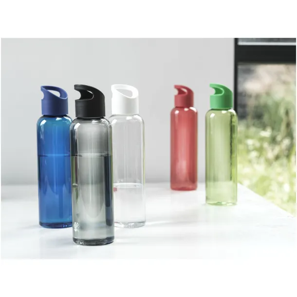 Sky 650 ml recycled plastic water bottle Crna