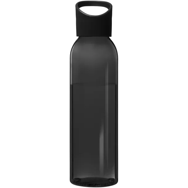 Sky reciklirana plastična boca za vodu, 650 ml Solid black
