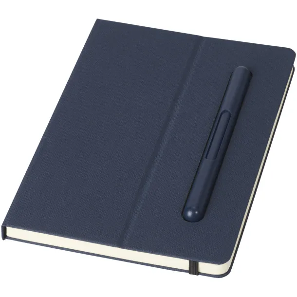 Skribo ballpoint pen and notebook set Navy Blue