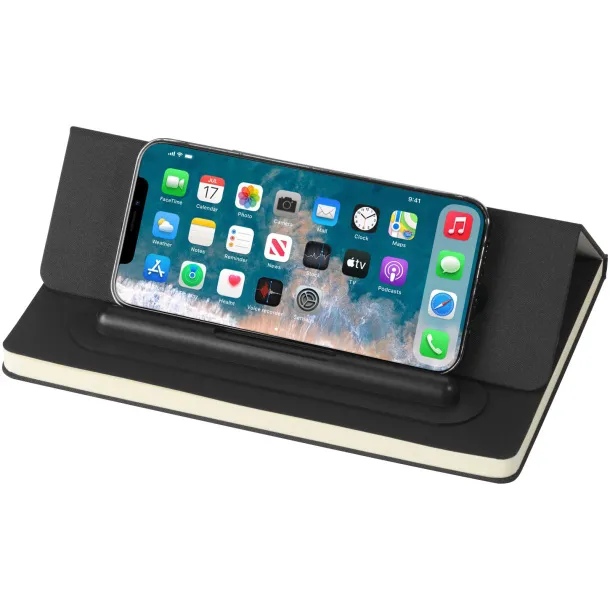 Skribo set kemijske olovke i notesa Crna