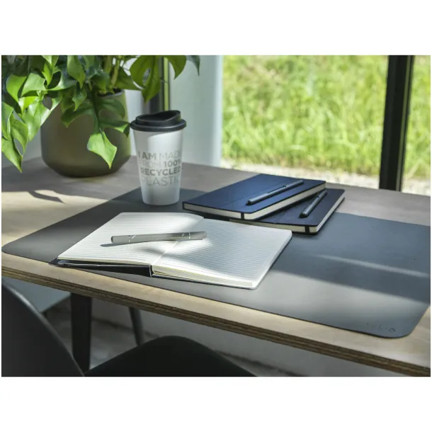 Skribo ballpoint pen and notebook set Crna