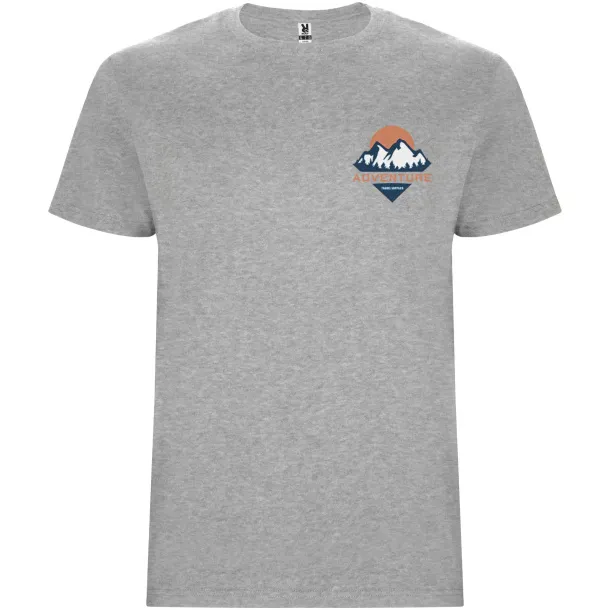 Stafford short sleeve men's t-shirt - Roly Marl Grey