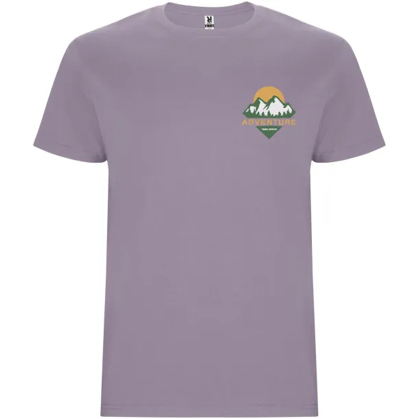 Stafford short sleeve men's t-shirt - Roly Lavanda