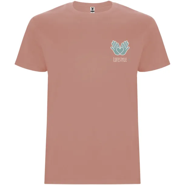 Stafford short sleeve men's t-shirt - Roly Clay Orange