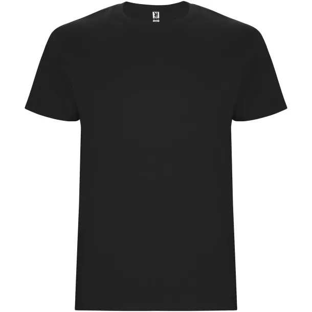 Stafford short sleeve men's t-shirt - Roly Crna