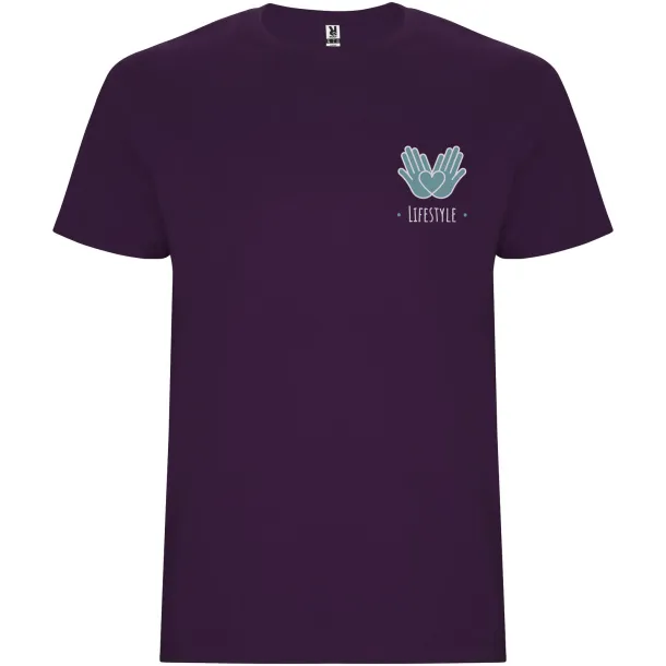 Stafford short sleeve men's t-shirt - Roly Purple