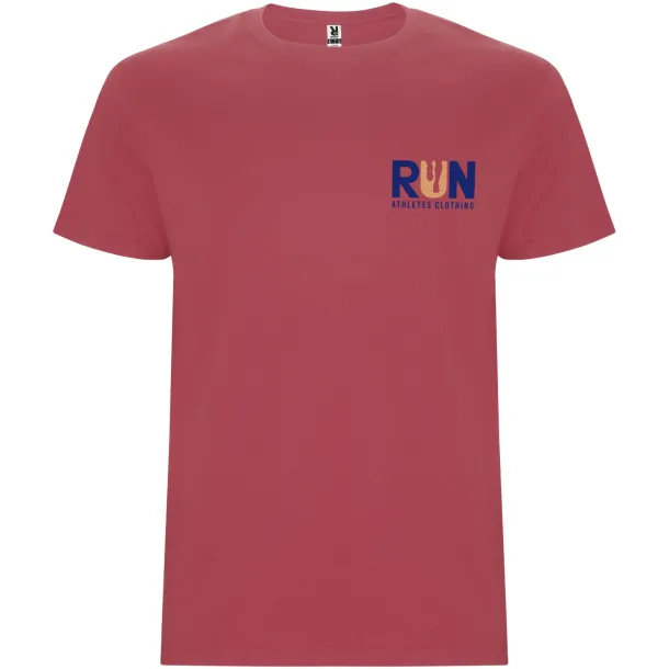 Stafford short sleeve men's t-shirt - Roly Chrysanthemum Red