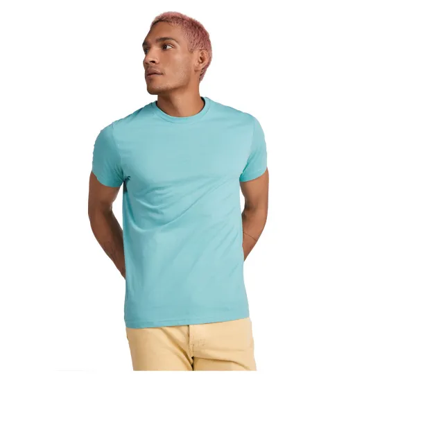 Stafford short sleeve men's t-shirt - Roly Chrysanthemum Red