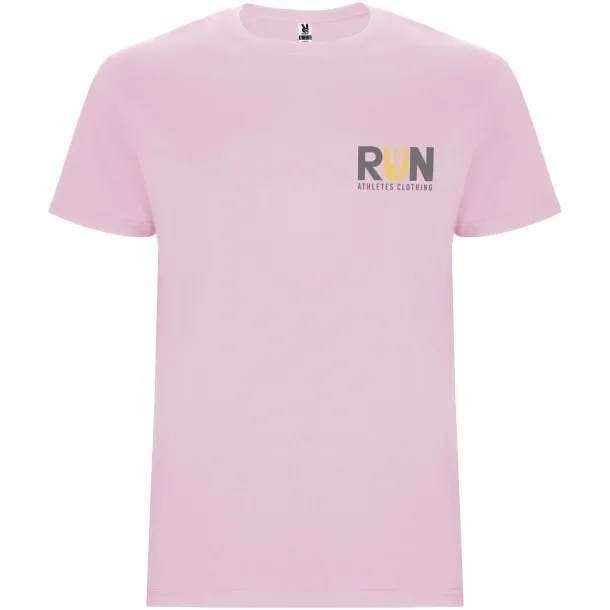 Stafford short sleeve men's t-shirt - Roly Light pink
