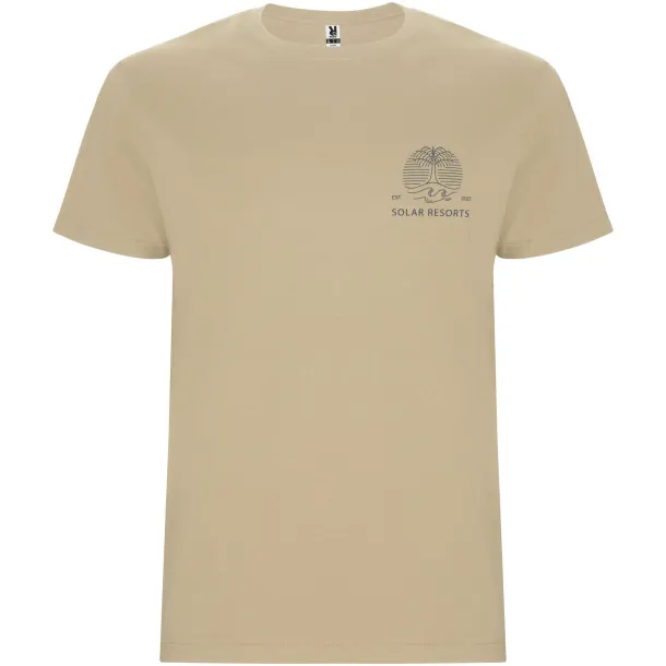 Stafford short sleeve men's t-shirt - Roly Sand