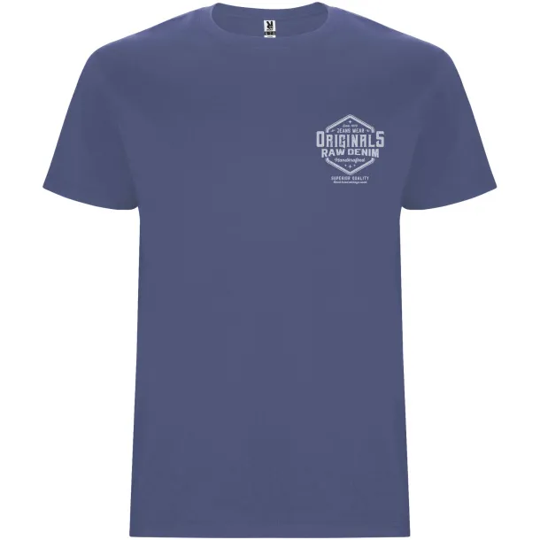 Stafford short sleeve men's t-shirt - Roly Blue Denim