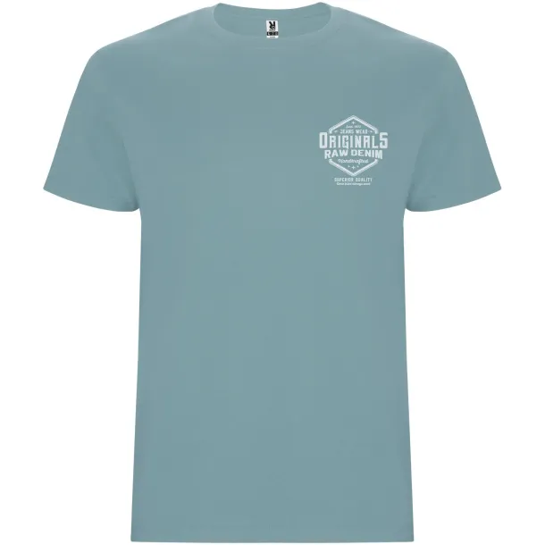 Stafford short sleeve men's t-shirt - Roly Dusty Blue