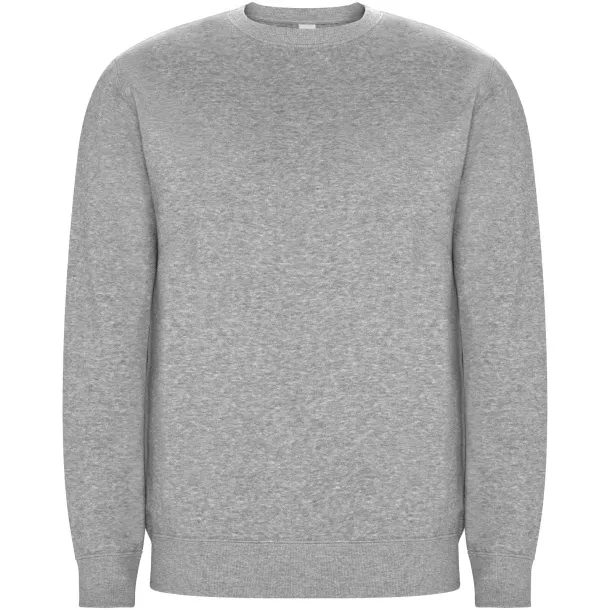 Batian organic cotton unisex crewneck sweater - Roly Sport grey