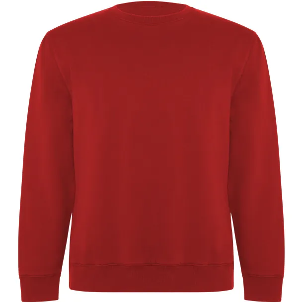 Batian unisex pulover od organskog pamuka - Roly Crvena