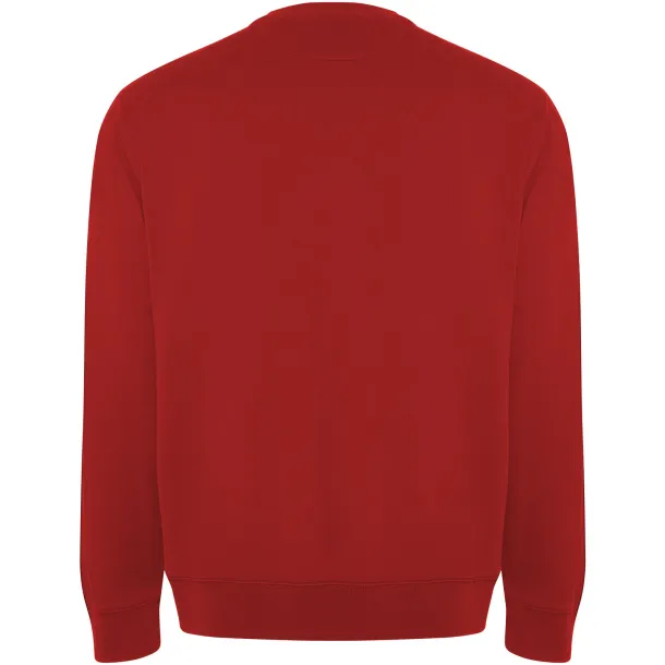 Batian unisex pulover od organskog pamuka - Roly Crvena