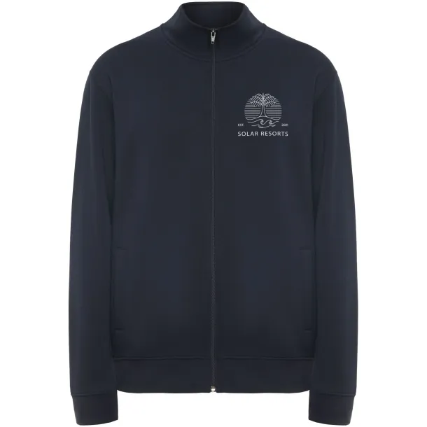 Ulan unisex pulover s patentnim zatvaračem - Roly Navy Blue