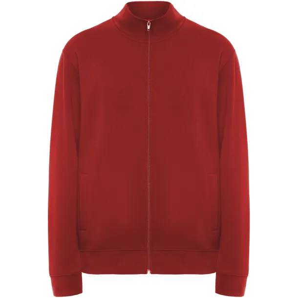 Ulan unisex full zip sweater - Roly Red