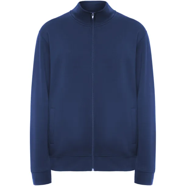 Ulan unisex full zip sweater - Roly Royal blue