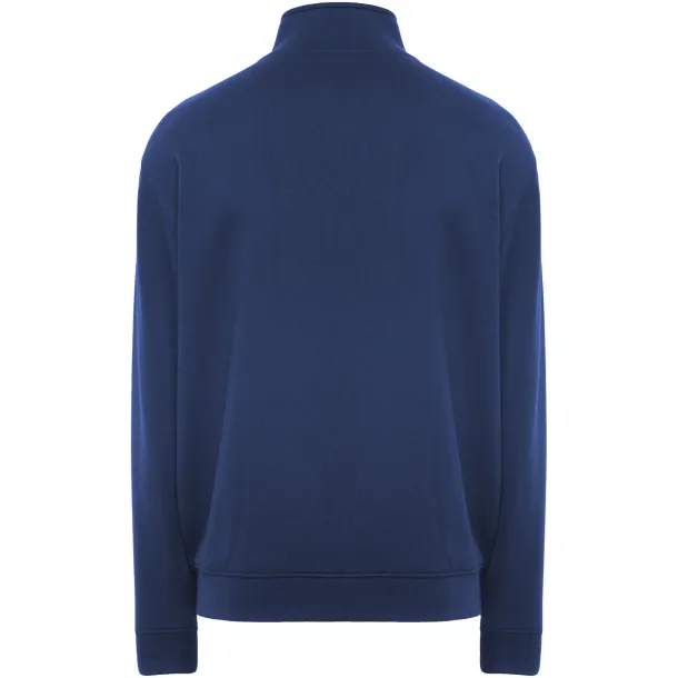 Ulan unisex full zip sweater - Roly Royal blue