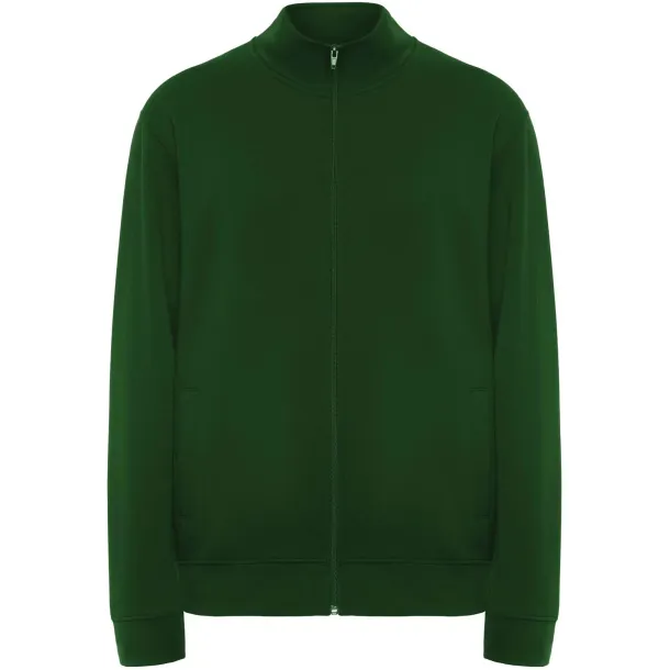 Ulan unisex pulover s patentnim zatvaračem, 280 g/m² - Roly Zelena