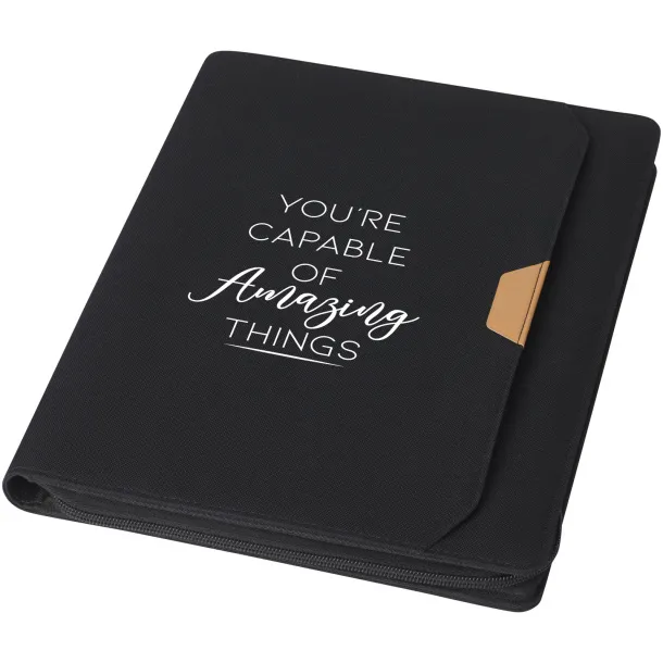Nomumi A4 portfolio Solid black