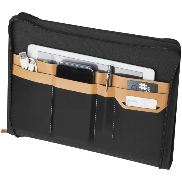 Nomumi A4 portfolio Solid black