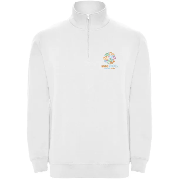 Aneto quarter zip sweater - Roly White