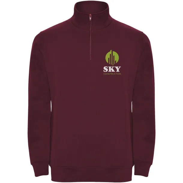 Aneto quarter zip sweater - Roly Garnet