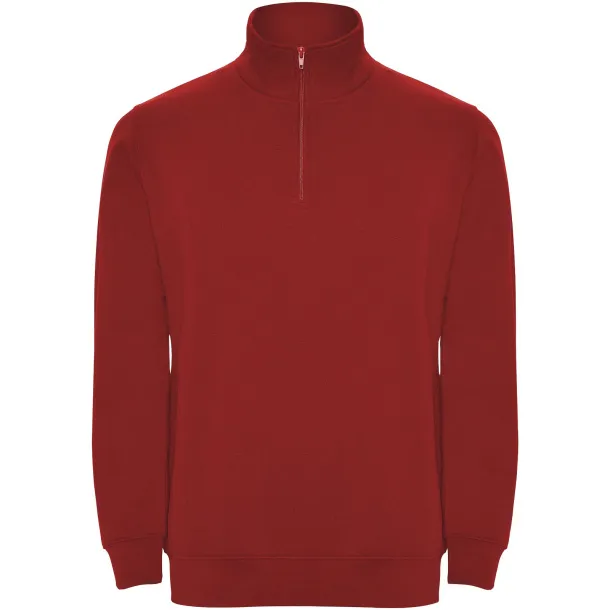 Aneto quarter zip sweater - Roly Red