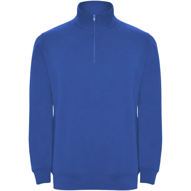 Aneto quarter zip sweater - Roly Royal blue