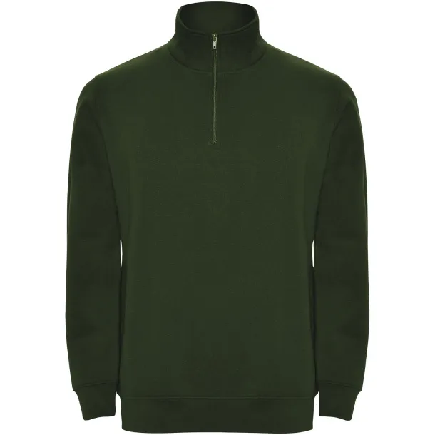 Aneto quarter zip sweater - Roly Bottle green