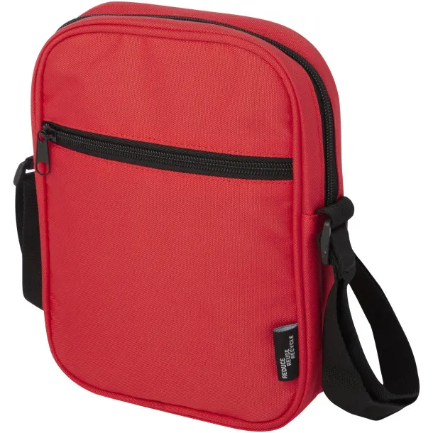 Byron GRS reciklirana torba za rame, 2L Crvena