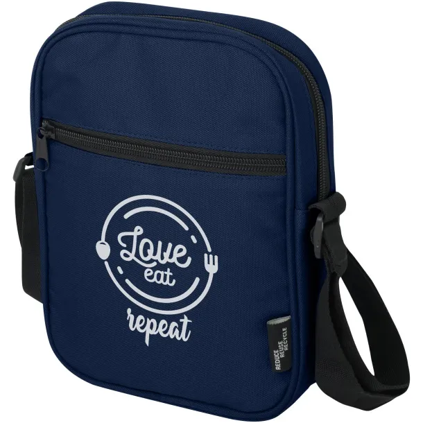 Byron GRS recycled crossbody bag 2L Navy Blue