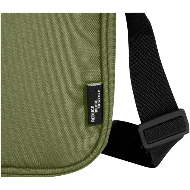 Byron GRS reciklirana torba za rame, 2L Maslinasta